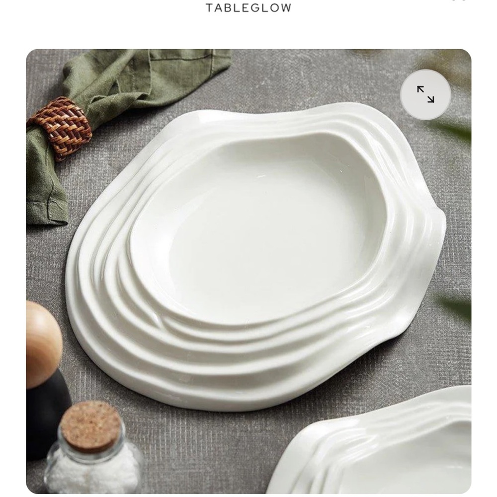 Tableglow Ripples -Plate - Picture 4 of 8